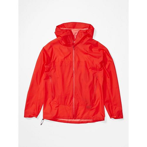 Marmot Bantamweight Jackets - Mens Rain Jacket Red CA3681457 Canada